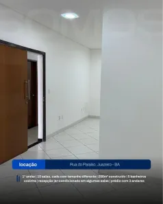 Sala Comercial para alugar, 200m² no Santo Antônio, Juazeiro