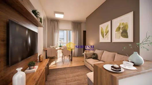 Apartamento com 2 Quartos à venda, 47m² no Manuel Dias Branco, Fortaleza