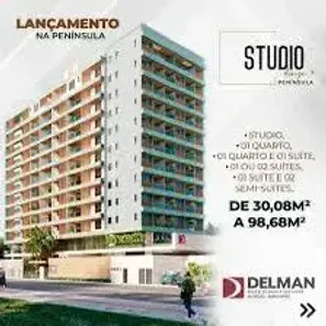 Apartamento com 1 Quarto à venda, 42m² no Ponta D'Areia, São Luís