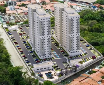 Apartamento com 2 Quartos à venda, 20m² no Engenheiro Luciano Cavalcante, Fortaleza