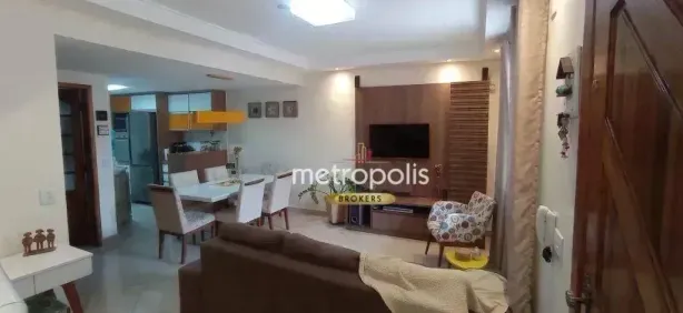 Sobrado com 3 Quartos à venda, 95m² no Jardim Rina, Santo André