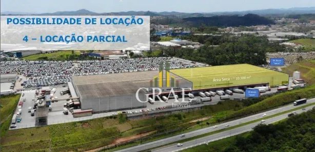 Galpão/Depósito/Armazém para alugar, 10500m² no Loteamento Industrial Coral, Mauá