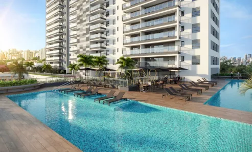 Apartamento com 1 Quarto à venda, 46m² no Condomínio Royal Park, São José dos Campos