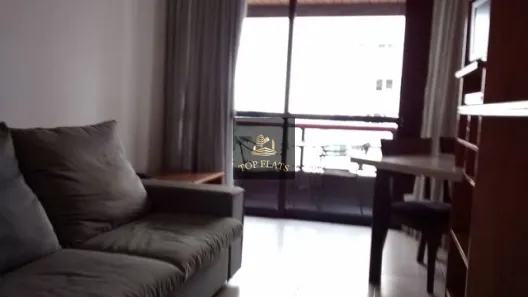 Flat com 1 Quarto para alugar, 50m² no Itaim Bibi, São Paulo