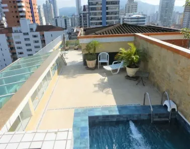 Apartamento com 3 Quartos à venda, 258m² no Gonzaga, Santos