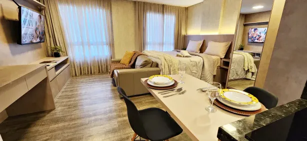 Apartamento com 1 Quarto para alugar, 30m² no Centro, Curitiba