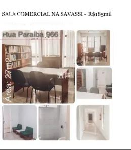 Sala Comercial à venda, 27m² no Savassi, Belo Horizonte