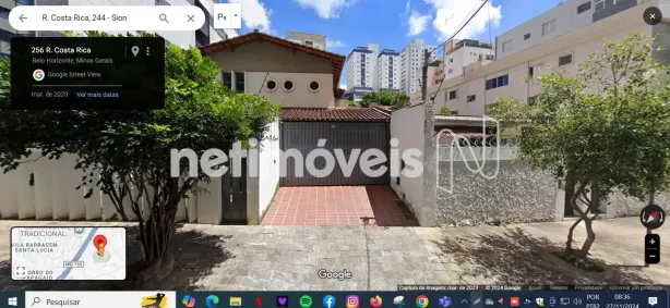 Lote/Terreno à venda, 780m² no Sion, Belo Horizonte