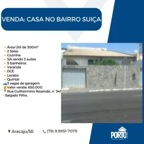 Casa com 5 Quartos à venda, 300m² no São José, Aracaju