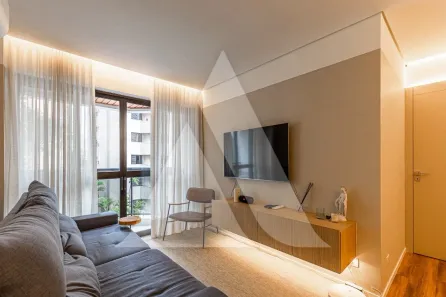 Apartamento com 2 Quartos para alugar, 96m² no Moema, São Paulo