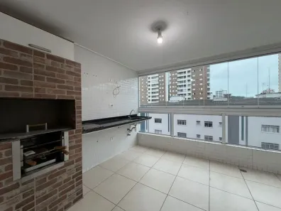 Apartamento com 2 Quartos para alugar, 78m² no Canto do Forte, Praia Grande