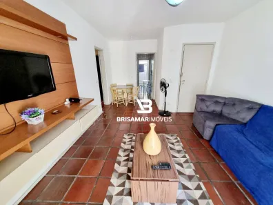 Apartamento com 2 Quartos para alugar, 80m² no Pitangueiras, Guarujá