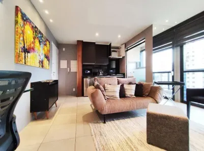 Flat com 1 Quarto para alugar, 42m² no Vila Nova Conceição, São Paulo
