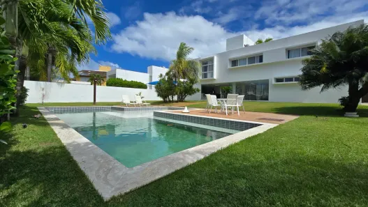 Casa de Condomínio com 4 Quartos à venda, 540m² no Busca Vida (Abrantes), Camaçari