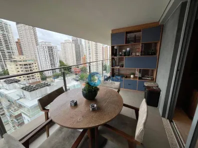 Apartamento com 1 Quarto para alugar, 76m² no Vila Nova Conceição, São Paulo