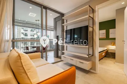 Apartamento com 1 Quarto para alugar, 44m² no Paraíso, São Paulo