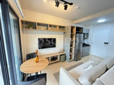 Apartamento com 1 Quarto à venda, 34m² no Santo Amaro, São Paulo
