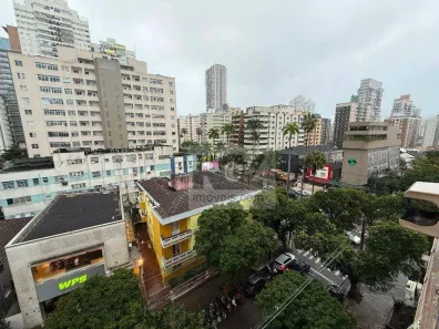 Apartamento com 3 Quartos para alugar, 111m² no Gonzaga, Santos