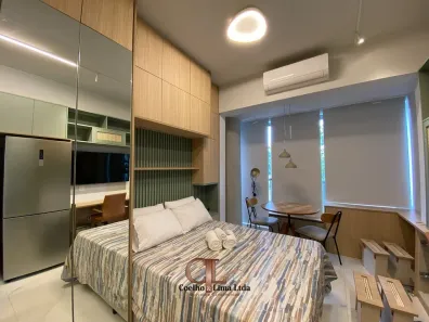 Apartamento com 1 Quarto para alugar, 30m² no Moema, São Paulo
