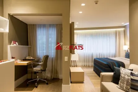 Apartamento com 1 Quarto à venda, 34m² no Cidade Monções, São Paulo