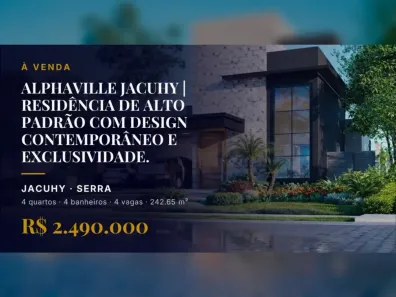 Casa com 4 Quartos à venda, 242m² no Jacuhy, Serra