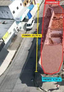 Lote/Terreno à venda, 109m² no Ponta Grossa, Maceió