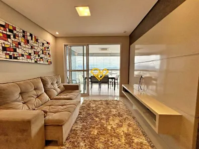 Apartamento com 3 Quartos para alugar, 129m² no Ponta da Praia, Santos
