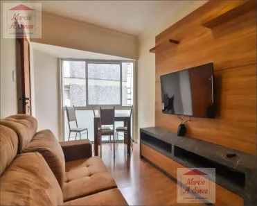 Apartamento com 2 Quartos para alugar, 65m² no Consolação, São Paulo