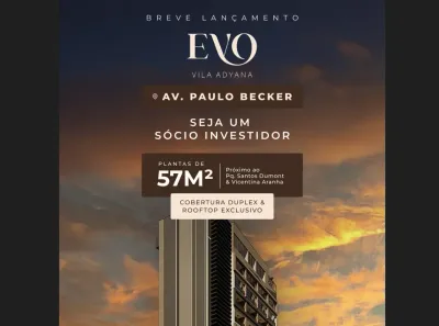 Apartamento com 1 Quarto à venda, 57m² no Vila Adyana, São José dos Campos