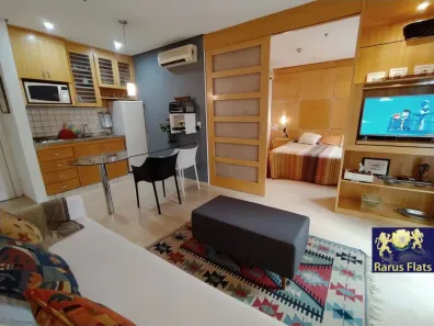 Flat com 1 Quarto para alugar, 45m² no Itaim Bibi, São Paulo