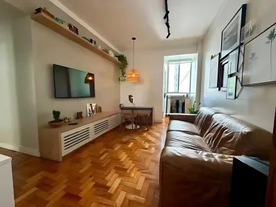 Apartamento com 2 Quartos à venda, 61m² no Laranjeiras, Rio de Janeiro