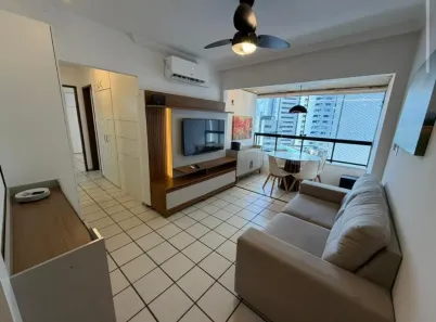 Apartamento com 3 Quartos para alugar, 74m² no Boa Viagem, Recife