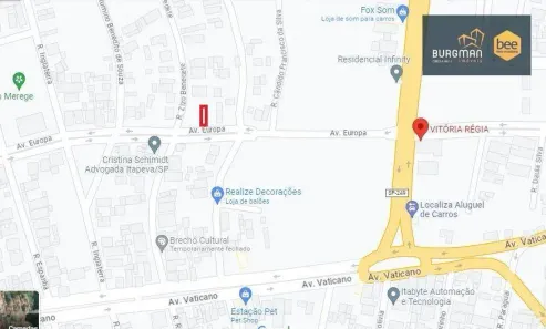 Lote/Terreno à venda, 408m² no Jardim Europa, Itapeva