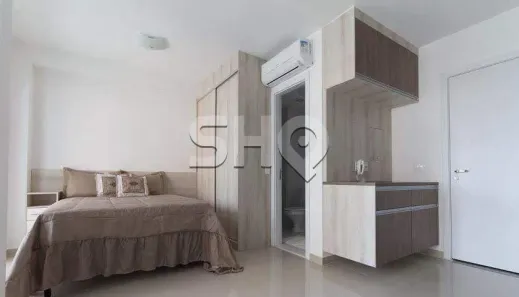 Apartamento com 1 Quarto para alugar, 25m² no Barra Funda, São Paulo