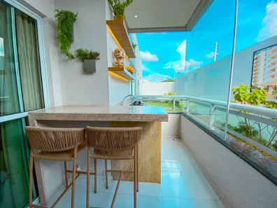Apartamento com 3 Quartos à venda, 107m² no Centro, Eusébio