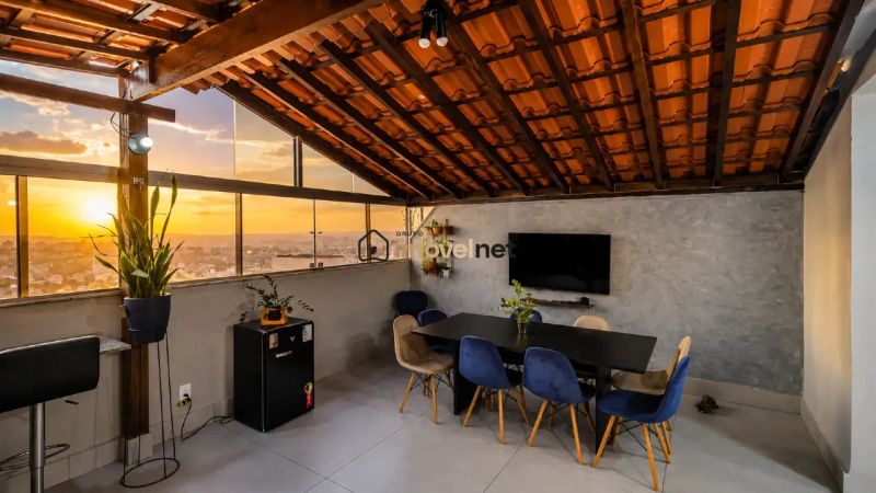 Cobertura com 3 quartos — Buritis, Belo Horizonte