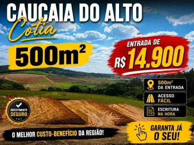 Lote/Terreno à venda, 500m² no Parque Bahia, Cotia
