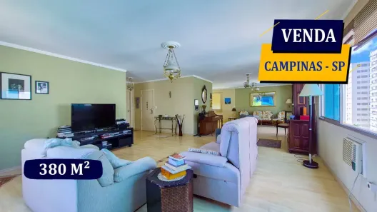 Apartamento com 3 Quartos à venda, 380m² no Centro, Campinas