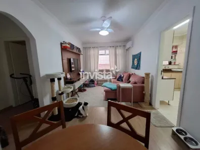 Apartamento com 1 Quarto à venda, 52m² no Embaré, Santos