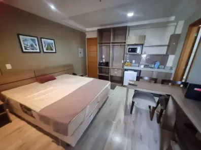 Flat com 1 Quarto para alugar, 35m² no Jardim Vinte e Cinco de Agosto, Duque de Caxias
