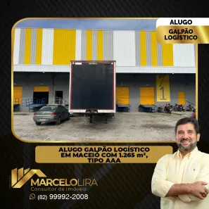 Galpão/Depósito/Armazém para alugar, 1265m² no Tabuleiro do Martins, Maceió