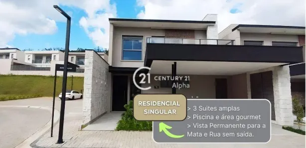 Casa de Condomínio com 3 Quartos à venda, 230m² no Tamboré, Santana de Parnaíba