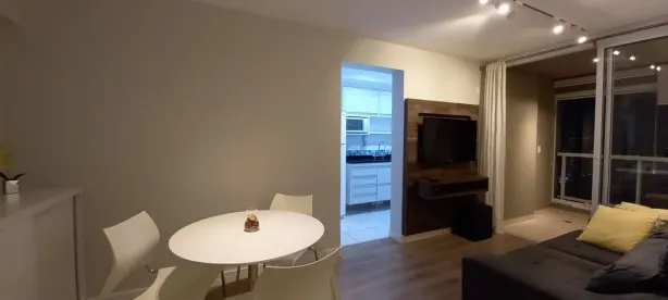 Apartamento com 1 Quarto para alugar, 45m² no Brooklin Paulista, São Paulo