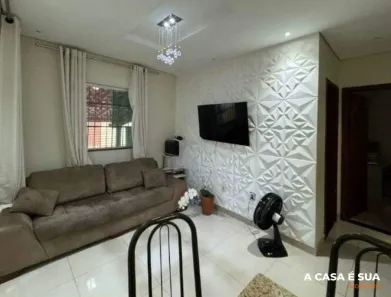 Casa de Condomínio com 2 Quartos à venda, 66m² no Parque Belo Horizonte Industrial, Contagem
