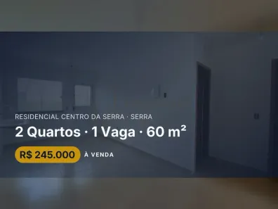 Casa com 2 Quartos à venda, 60m² no Residencial Centro da Serra, Serra