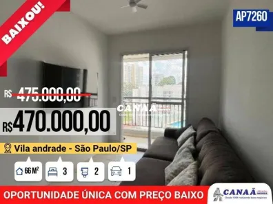 Apartamento com 3 Quartos à venda, 66m² no Vila Andrade, São Paulo