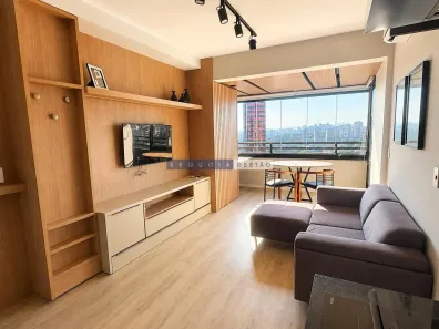 Apartamento com 1 Quarto para alugar, 42m² no Pinheiros, São Paulo