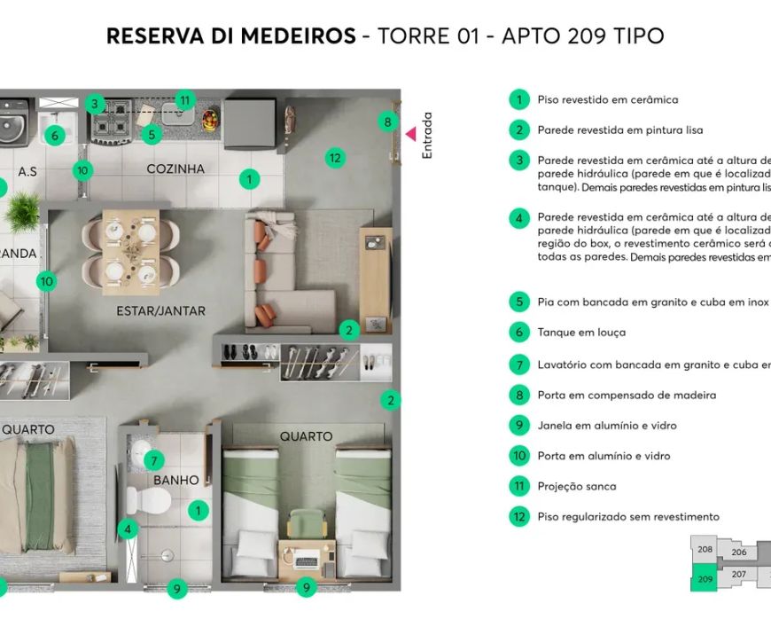 RESERVA DI MEDEIROS no Jardim Tereza Cristina, Jundiaí