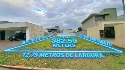 Lote/Terreno à venda, 382m² no Residencial Damha III, Campo Grande