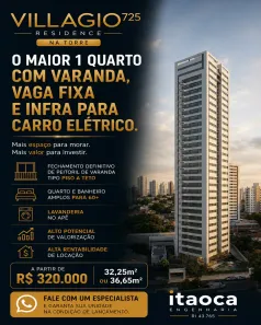 Apartamento com 1 Quarto à venda, 32m² no Torre, Recife